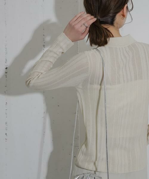 SENSE OF PLACE by URBAN RESEARCH / センスオブプレイス バイ アーバンリサーチ カーディガン・ボレロ | ランダムリブニットカーディガン | 詳細13