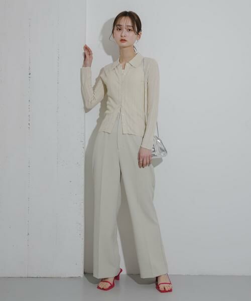 SENSE OF PLACE by URBAN RESEARCH / センスオブプレイス バイ アーバンリサーチ カーディガン・ボレロ | ランダムリブニットカーディガン | 詳細15