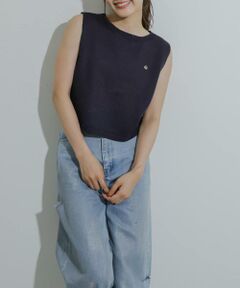 SENSE OF PLACE by URBAN RESEARCH / センスオブプレイス バイ アーバンリサーチ ニット・セーター | リネンタッチクロップドセーター