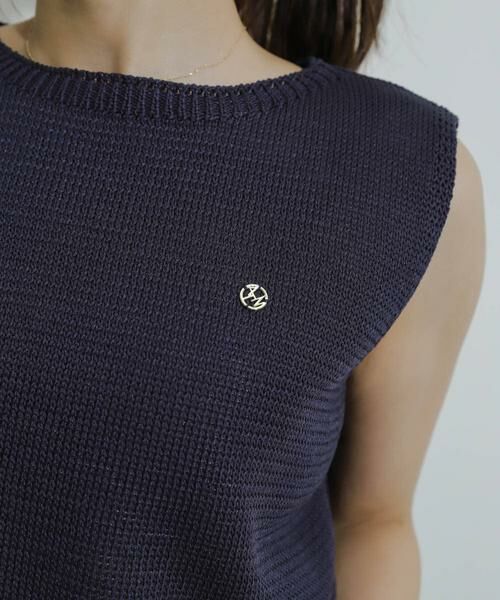 SENSE OF PLACE by URBAN RESEARCH / センスオブプレイス バイ アーバンリサーチ ニット・セーター | リネンタッチクロップドセーター | 詳細1