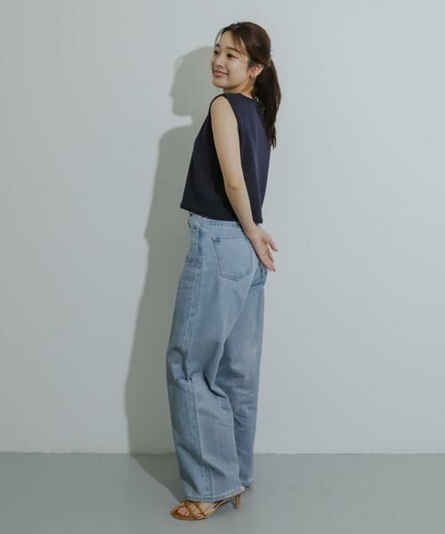 SENSE OF PLACE by URBAN RESEARCH / センスオブプレイス バイ アーバンリサーチ ニット・セーター | リネンタッチクロップドセーター | 詳細7