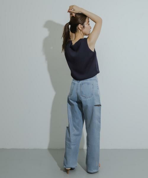 SENSE OF PLACE by URBAN RESEARCH / センスオブプレイス バイ アーバンリサーチ ニット・セーター | リネンタッチクロップドセーター | 詳細8