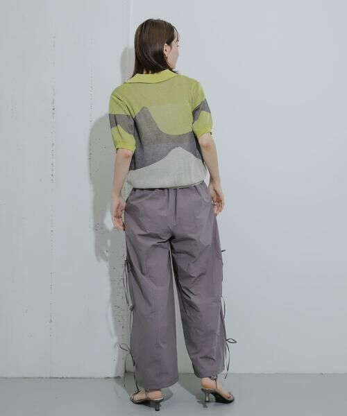 SENSE OF PLACE by URBAN RESEARCH / センスオブプレイス バイ アーバンリサーチ Tシャツ | ニュアンスジャガードシアーセーター | 詳細5