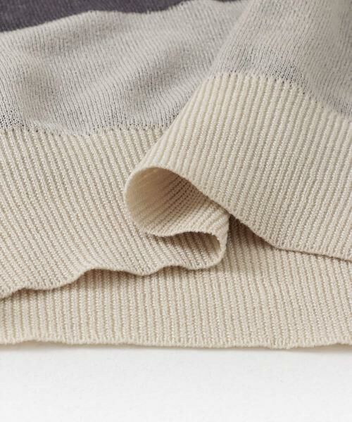 SENSE OF PLACE by URBAN RESEARCH / センスオブプレイス バイ アーバンリサーチ Tシャツ | ニュアンスジャガードシアーセーター | 詳細8