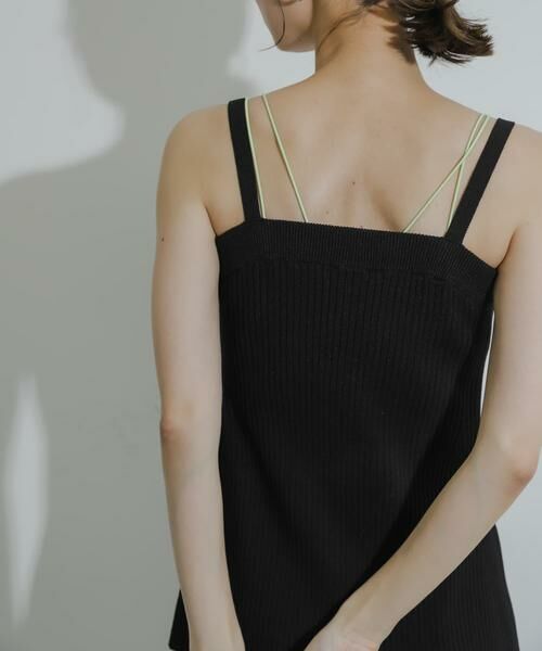 SENSE OF PLACE by URBAN RESEARCH / センスオブプレイス バイ アーバンリサーチ キャミソール・チューブトップ | フロントリボンニットキャミソール | 詳細21