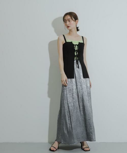 SENSE OF PLACE by URBAN RESEARCH / センスオブプレイス バイ アーバンリサーチ キャミソール・チューブトップ | フロントリボンニットキャミソール | 詳細23