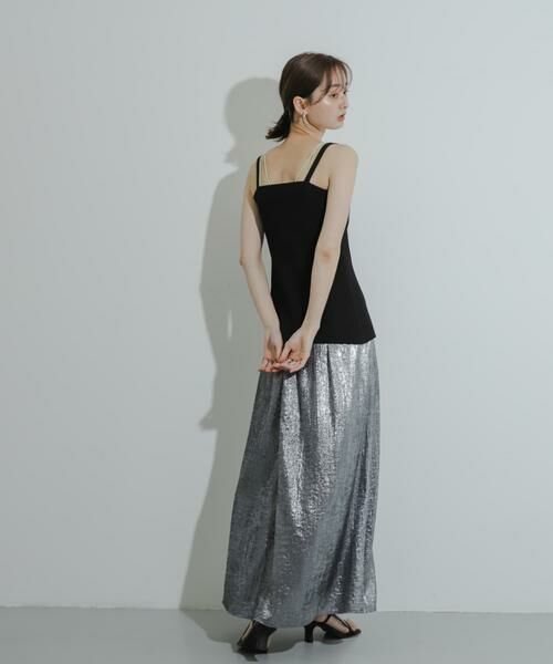 SENSE OF PLACE by URBAN RESEARCH / センスオブプレイス バイ アーバンリサーチ キャミソール・チューブトップ | フロントリボンニットキャミソール | 詳細24