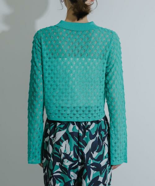 SENSE OF PLACE by URBAN RESEARCH / センスオブプレイス バイ アーバンリサーチ カーディガン・ボレロ | トゲトゲニットリボンカーディガン | 詳細8