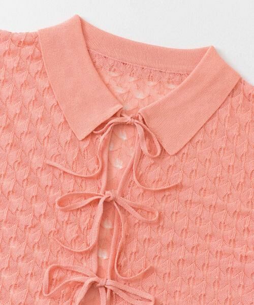 SENSE OF PLACE by URBAN RESEARCH / センスオブプレイス バイ アーバンリサーチ カーディガン・ボレロ | トゲトゲニットリボンカーディガン | 詳細22