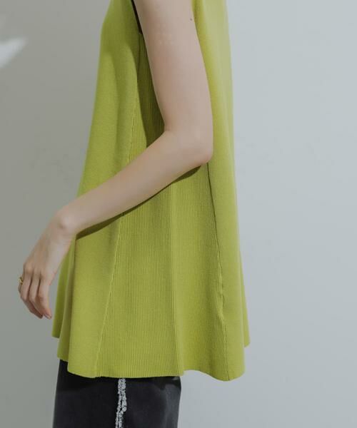 SENSE OF PLACE by URBAN RESEARCH / センスオブプレイス バイ アーバンリサーチ ニット・セーター | フレンチスリーブフレアチュニックセーター | 詳細2