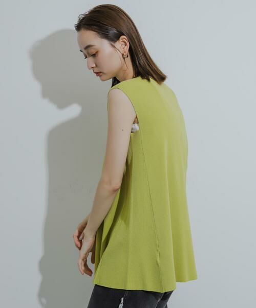 SENSE OF PLACE by URBAN RESEARCH / センスオブプレイス バイ アーバンリサーチ ニット・セーター | フレンチスリーブフレアチュニックセーター | 詳細3