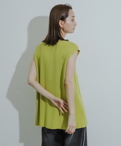 SENSE OF PLACE by URBAN RESEARCH / センスオブプレイス バイ アーバンリサーチ ニット・セーター | フレンチスリーブフレアチュニックセーター | 詳細4