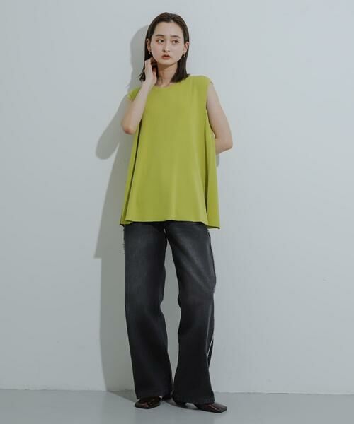 SENSE OF PLACE by URBAN RESEARCH / センスオブプレイス バイ アーバンリサーチ ニット・セーター | フレンチスリーブフレアチュニックセーター | 詳細5