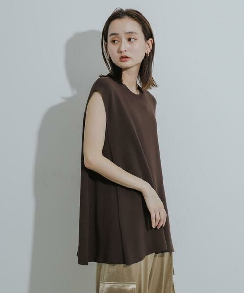 SENSE OF PLACE by URBAN RESEARCH / センスオブプレイス バイ アーバンリサーチ ニット・セーター | フレンチスリーブフレアチュニックセーター | 詳細12