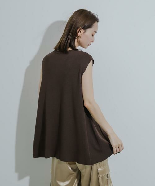 SENSE OF PLACE by URBAN RESEARCH / センスオブプレイス バイ アーバンリサーチ ニット・セーター | フレンチスリーブフレアチュニックセーター | 詳細13