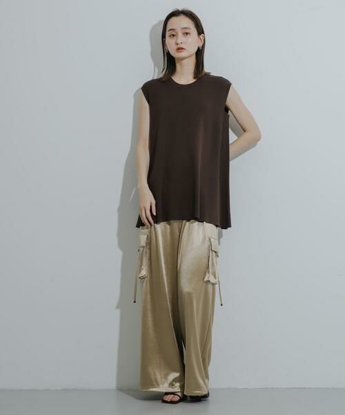 SENSE OF PLACE by URBAN RESEARCH / センスオブプレイス バイ アーバンリサーチ ニット・セーター | フレンチスリーブフレアチュニックセーター | 詳細15