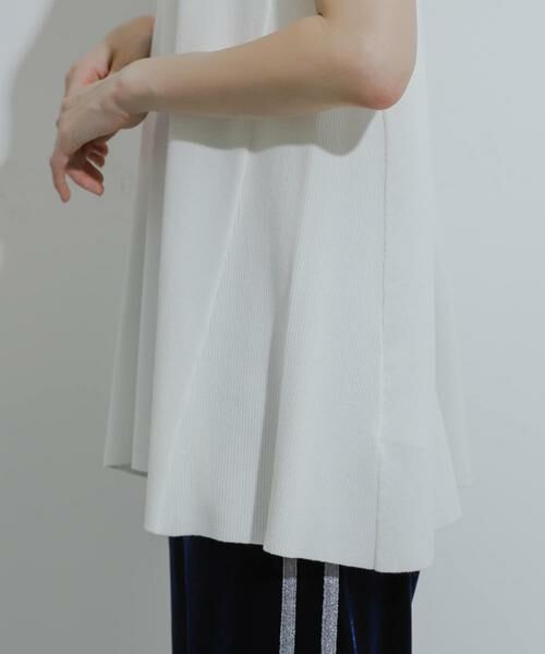 SENSE OF PLACE by URBAN RESEARCH / センスオブプレイス バイ アーバンリサーチ ニット・セーター | フレンチスリーブフレアチュニックセーター | 詳細26