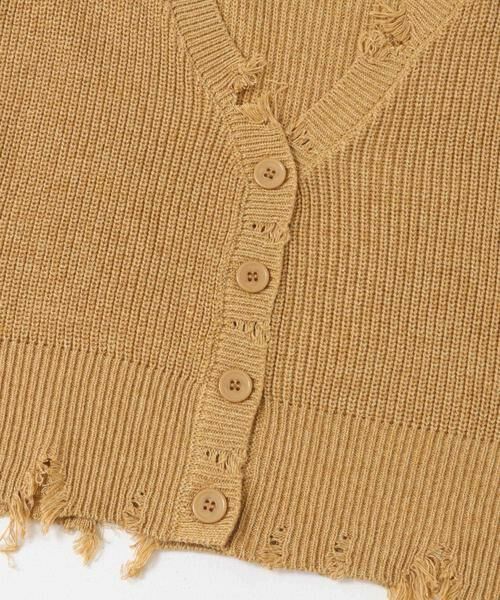 SENSE OF PLACE by URBAN RESEARCH / センスオブプレイス バイ アーバンリサーチ ベスト | ダメージニットベスト | 詳細6