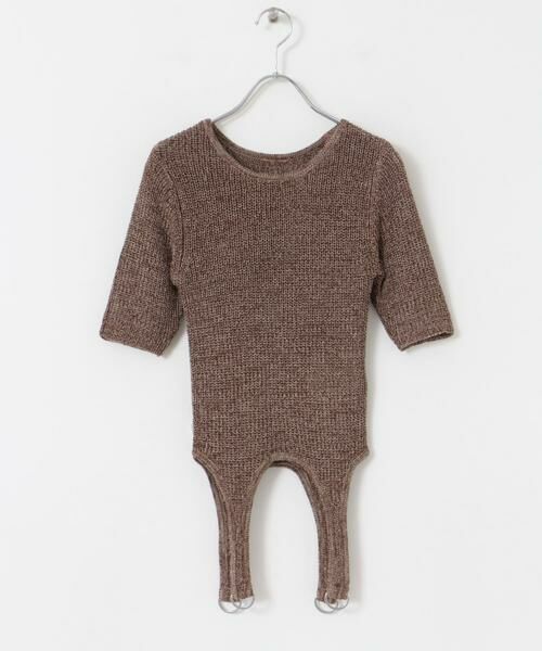 SENSE OF PLACE by URBAN RESEARCH / センスオブプレイス バイ アーバンリサーチ ニット・セーター | ガーターデザインセーター(5分袖) | 詳細6