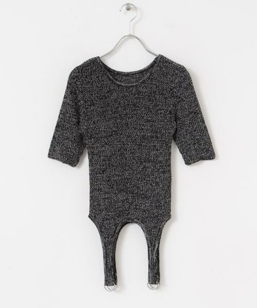 SENSE OF PLACE by URBAN RESEARCH / センスオブプレイス バイ アーバンリサーチ ニット・セーター | ガーターデザインセーター(5分袖) | 詳細11