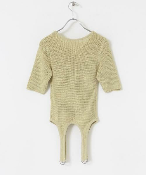 SENSE OF PLACE by URBAN RESEARCH / センスオブプレイス バイ アーバンリサーチ ニット・セーター | ガーターデザインセーター(5分袖) | 詳細23