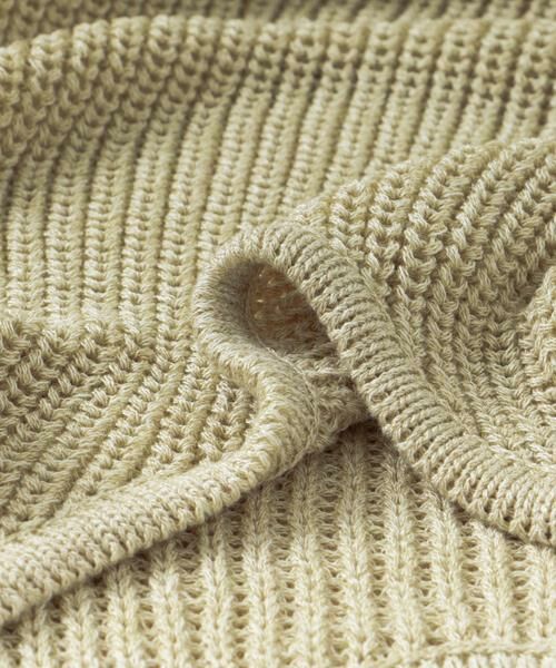 SENSE OF PLACE by URBAN RESEARCH / センスオブプレイス バイ アーバンリサーチ ニット・セーター | ガーターデザインセーター(5分袖) | 詳細24