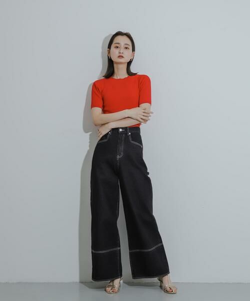 SENSE OF PLACE by URBAN RESEARCH / センスオブプレイス バイ アーバンリサーチ ニット・セーター | 2WAYオフショルニットプルオーバー | 詳細3