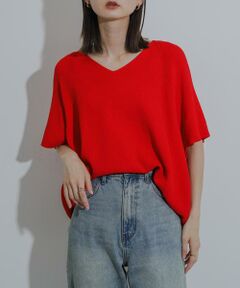 SENSE OF PLACE by URBAN RESEARCH / センスオブプレイス バイ アーバンリサーチ ニット・セーター | Vネックドルマンセーター