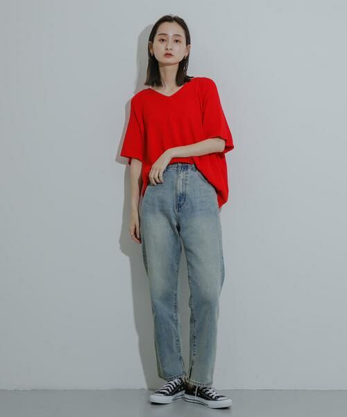 SENSE OF PLACE by URBAN RESEARCH / センスオブプレイス バイ アーバンリサーチ ニット・セーター | Vネックドルマンセーター | 詳細5