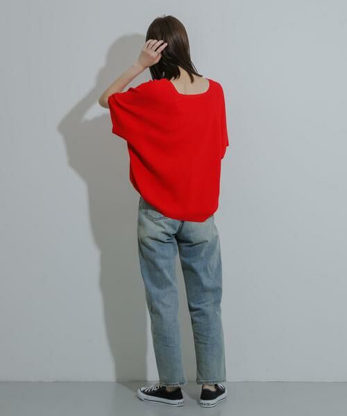 SENSE OF PLACE by URBAN RESEARCH / センスオブプレイス バイ アーバンリサーチ ニット・セーター | Vネックドルマンセーター | 詳細8