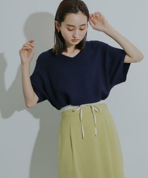 SENSE OF PLACE by URBAN RESEARCH / センスオブプレイス バイ アーバンリサーチ ニット・セーター | Vネックドルマンセーター | 詳細14