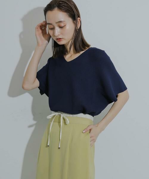 SENSE OF PLACE by URBAN RESEARCH / センスオブプレイス バイ アーバンリサーチ ニット・セーター | Vネックドルマンセーター | 詳細15