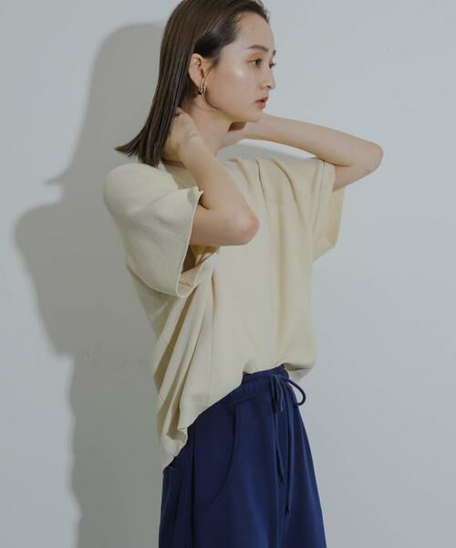 SENSE OF PLACE by URBAN RESEARCH / センスオブプレイス バイ アーバンリサーチ ニット・セーター | Vネックドルマンセーター | 詳細12