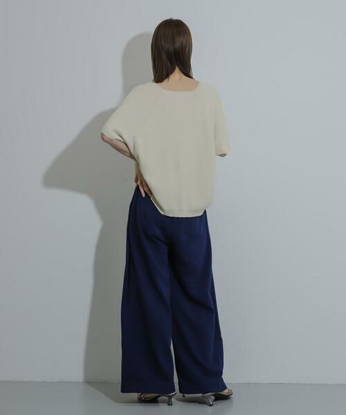 SENSE OF PLACE by URBAN RESEARCH / センスオブプレイス バイ アーバンリサーチ ニット・セーター | Vネックドルマンセーター | 詳細17