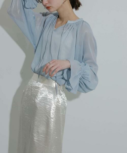 SENSE OF PLACE by URBAN RESEARCH / センスオブプレイス バイ アーバンリサーチ シャツ・ブラウス | ハクプリントブラウス | 詳細4