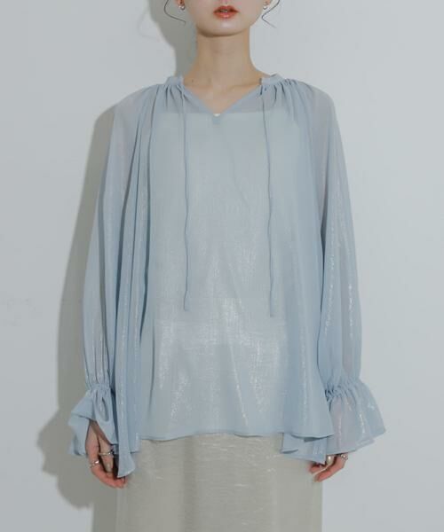 SENSE OF PLACE by URBAN RESEARCH / センスオブプレイス バイ アーバンリサーチ シャツ・ブラウス | ハクプリントブラウス | 詳細7