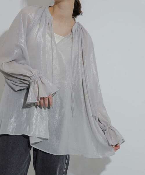 SENSE OF PLACE by URBAN RESEARCH / センスオブプレイス バイ アーバンリサーチ シャツ・ブラウス | ハクプリントブラウス | 詳細16