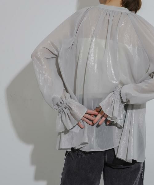 SENSE OF PLACE by URBAN RESEARCH / センスオブプレイス バイ アーバンリサーチ シャツ・ブラウス | ハクプリントブラウス | 詳細17