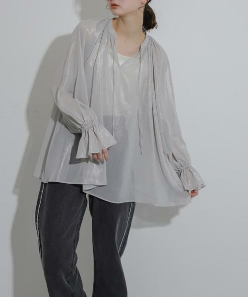 SENSE OF PLACE by URBAN RESEARCH / センスオブプレイス バイ アーバンリサーチ シャツ・ブラウス | ハクプリントブラウス | 詳細19