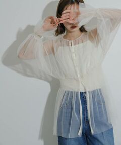 SENSE OF PLACE by URBAN RESEARCH / センスオブプレイス バイ アーバンリサーチ その他トップス | ウエストマークチュールチュニックトップ