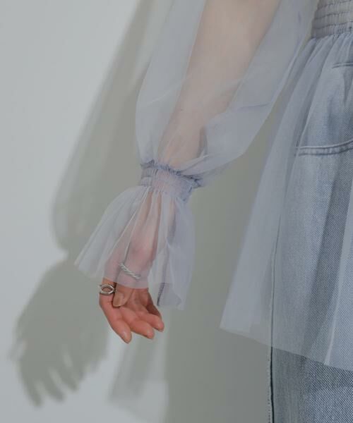 SENSE OF PLACE by URBAN RESEARCH / センスオブプレイス バイ アーバンリサーチ その他トップス | ウエストマークチュールチュニックトップ | 詳細10