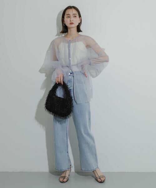 SENSE OF PLACE by URBAN RESEARCH / センスオブプレイス バイ アーバンリサーチ その他トップス | ウエストマークチュールチュニックトップ | 詳細5