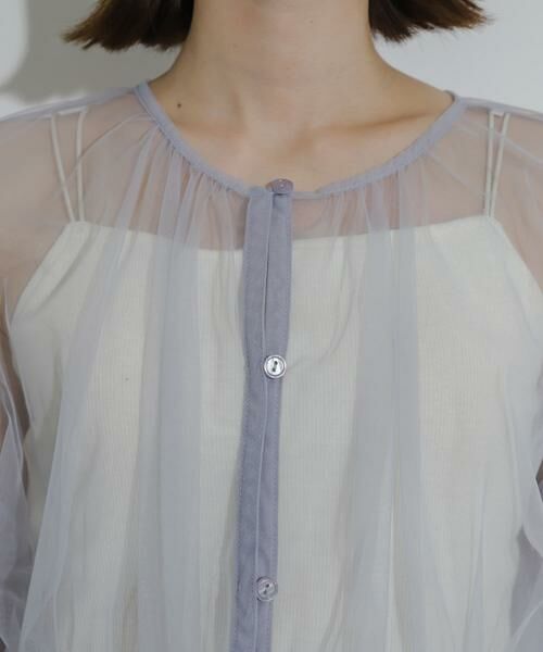 SENSE OF PLACE by URBAN RESEARCH / センスオブプレイス バイ アーバンリサーチ その他トップス | ウエストマークチュールチュニックトップ | 詳細9