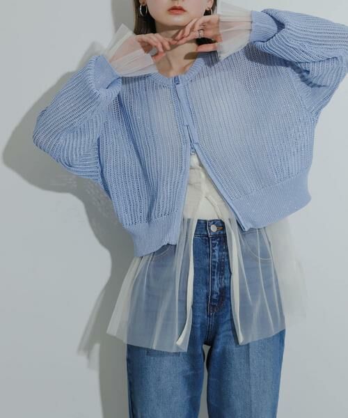 SENSE OF PLACE by URBAN RESEARCH / センスオブプレイス バイ アーバンリサーチ その他トップス | ウエストマークチュールチュニックトップ | 詳細19