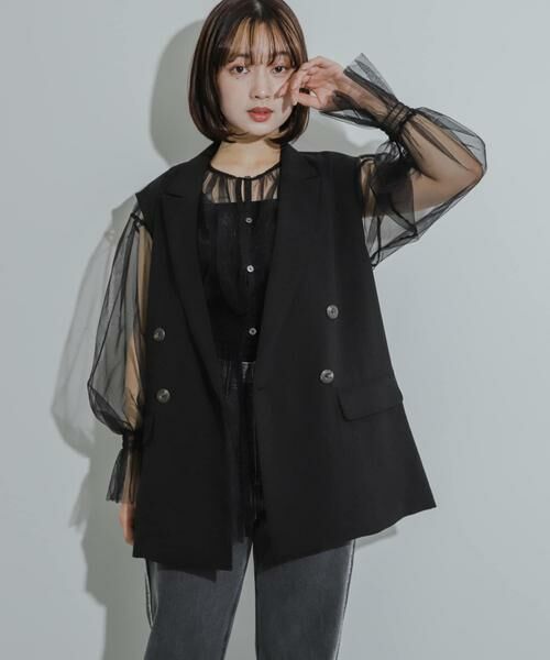 SENSE OF PLACE by URBAN RESEARCH / センスオブプレイス バイ アーバンリサーチ その他トップス | ウエストマークチュールチュニックトップ | 詳細23