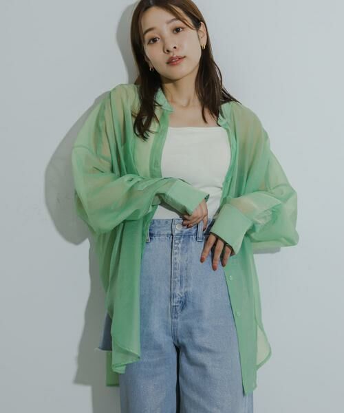 SENSE OF PLACE by URBAN RESEARCH / センスオブプレイス バイ アーバンリサーチ シャツ・ブラウス | 『一部WEB限定カラー』シアーシャンブレーシャツ | 詳細2