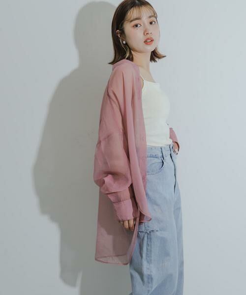 SENSE OF PLACE by URBAN RESEARCH / センスオブプレイス バイ アーバンリサーチ シャツ・ブラウス | 『一部WEB限定カラー』シアーシャンブレーシャツ | 詳細11