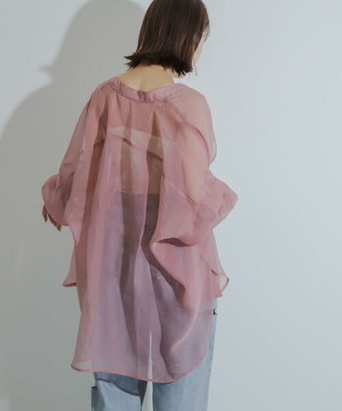 SENSE OF PLACE by URBAN RESEARCH / センスオブプレイス バイ アーバンリサーチ シャツ・ブラウス | 『一部WEB限定カラー』シアーシャンブレーシャツ | 詳細12