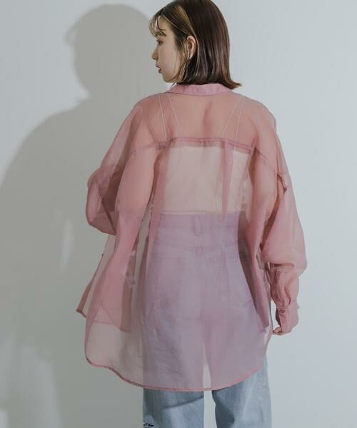SENSE OF PLACE by URBAN RESEARCH / センスオブプレイス バイ アーバンリサーチ シャツ・ブラウス | 『一部WEB限定カラー』シアーシャンブレーシャツ | 詳細13