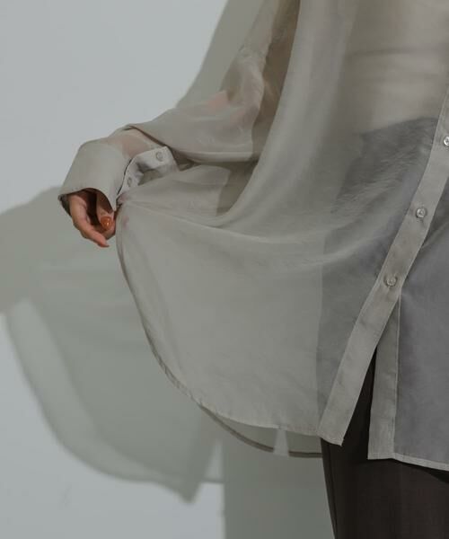 SENSE OF PLACE by URBAN RESEARCH / センスオブプレイス バイ アーバンリサーチ シャツ・ブラウス | 『一部WEB限定カラー』シアーシャンブレーシャツ | 詳細17